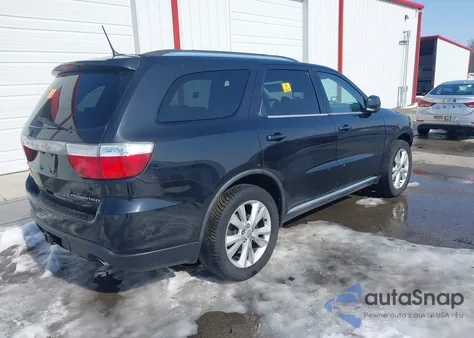 2012 Dodge Durango Crew z USA, uszkodzony, nr VIN 1C4RDHDG9CC260143
